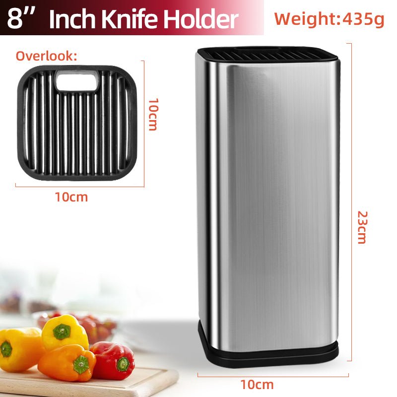 Drainable Knife Chopping Board Holder Size Chopper Holder | Luxury Home Accessories | Heulog Glow