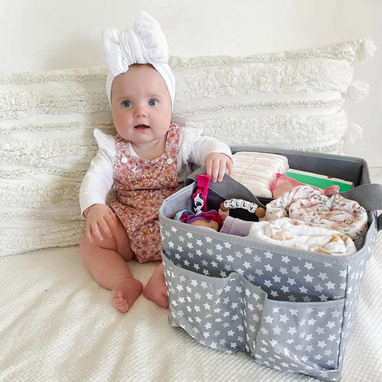 Dreambaby Nappy Organiser/Caddy | Luxury Home Accessories | Heulog Glow