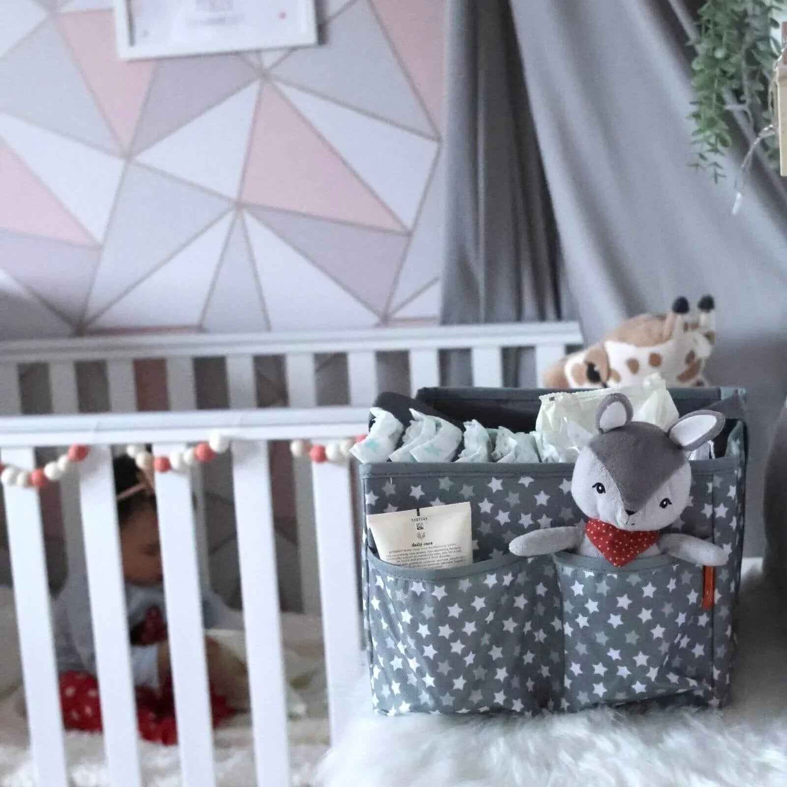 Dreambaby Nappy Organiser/Caddy | Luxury Home Accessories | Heulog Glow