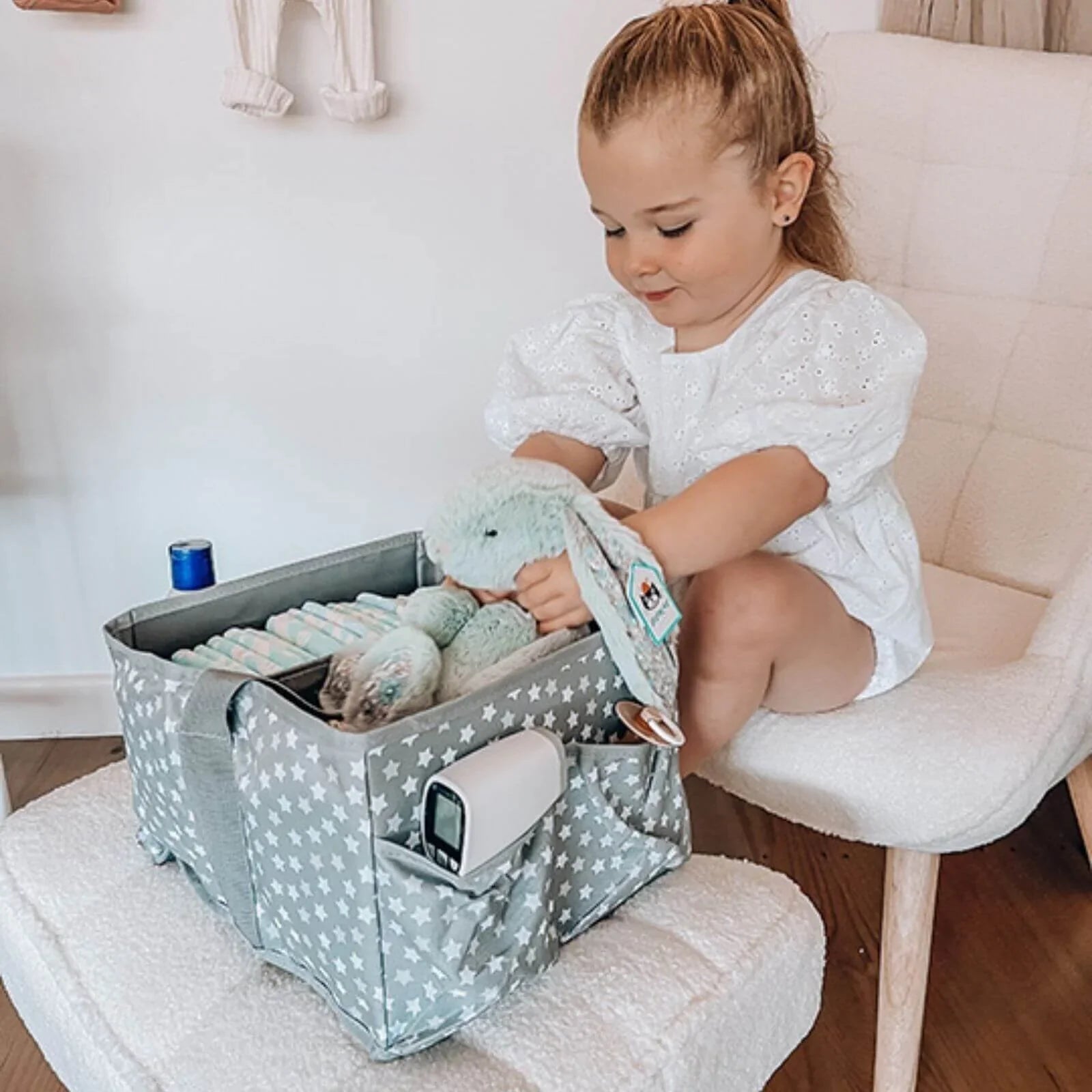 Dreambaby Nappy Organiser/Caddy | Luxury Home Accessories | Heulog Glow