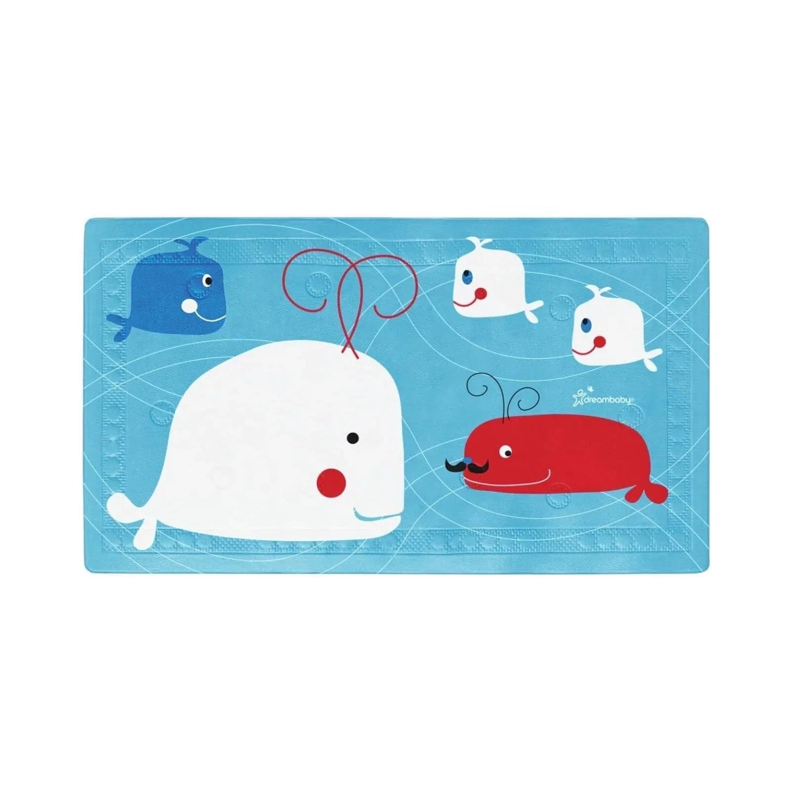 Dreambaby Non-Slip Bath Mat - Whales Design | Luxury Home Accessories | Heulog Glow