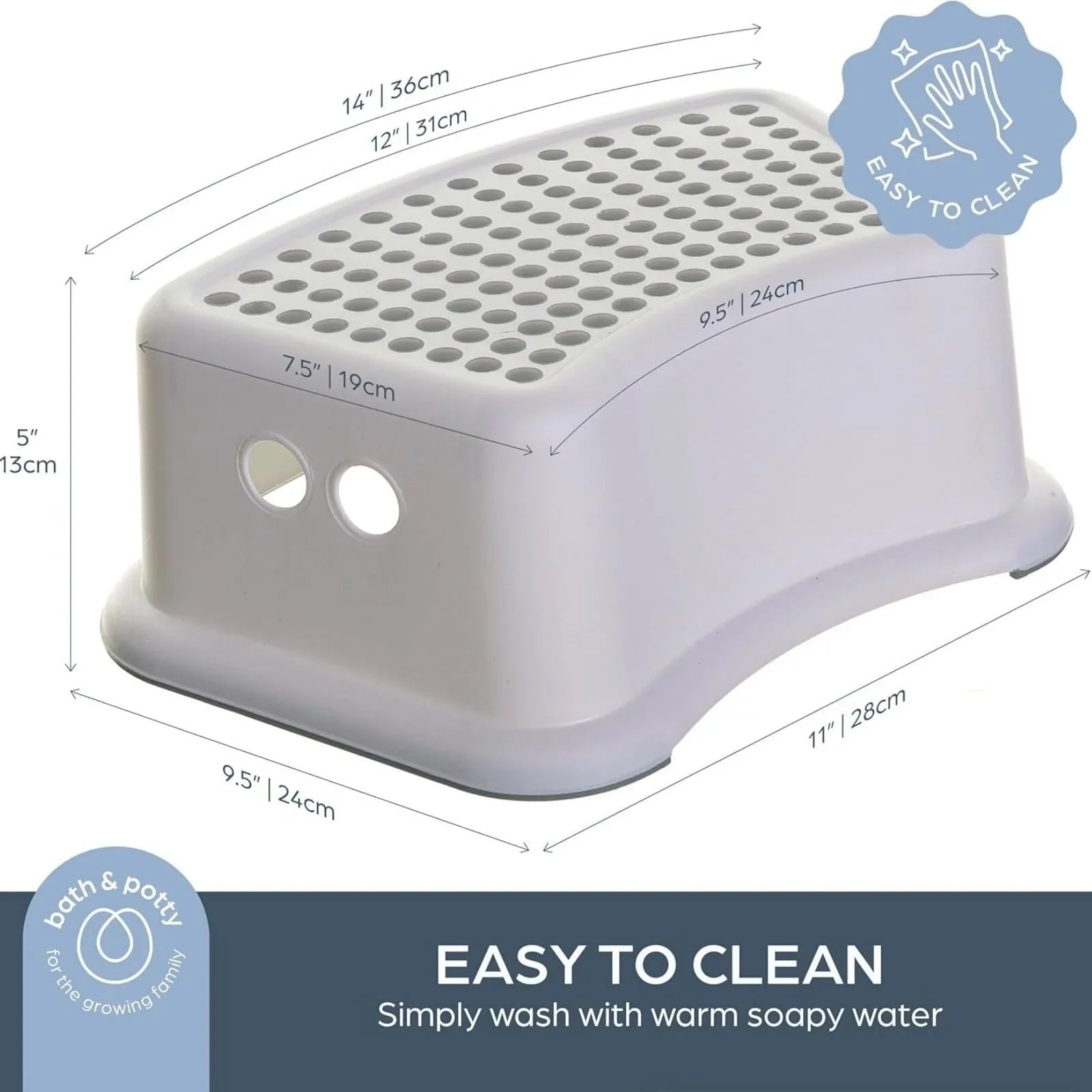 Dreambaby Step Stool - Grey | Luxury Home Accessories | Heulog Glow