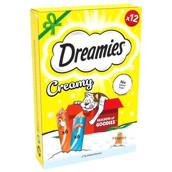 Dreamies Creamy Chicken&Salmon 7x12pk | Luxury Home Accessories | Heulog Glow