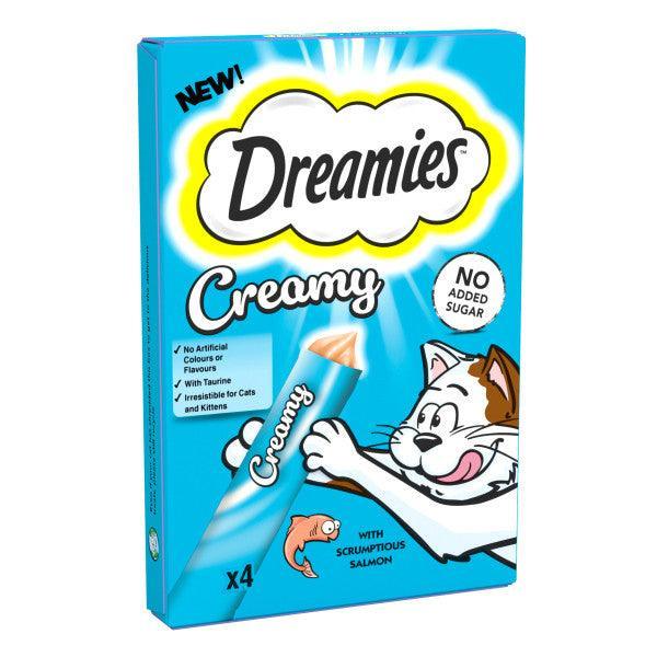 Dreamies Creamy Salmon 11x40g | Luxury Home Accessories | Heulog Glow