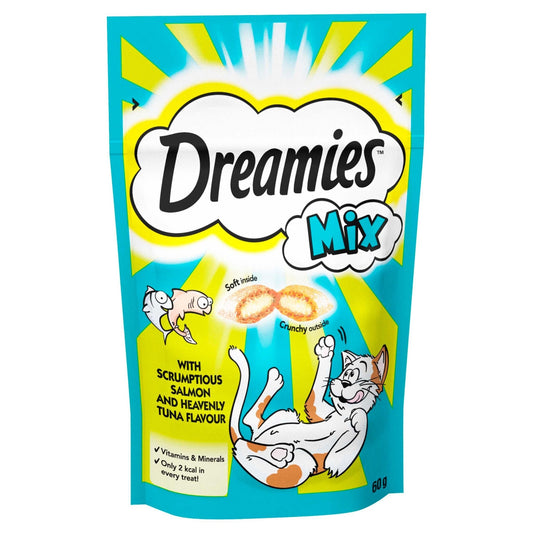 Dreamies Mix Salmon & Tuna 8x60g | Luxury Home Accessories | Heulog Glow