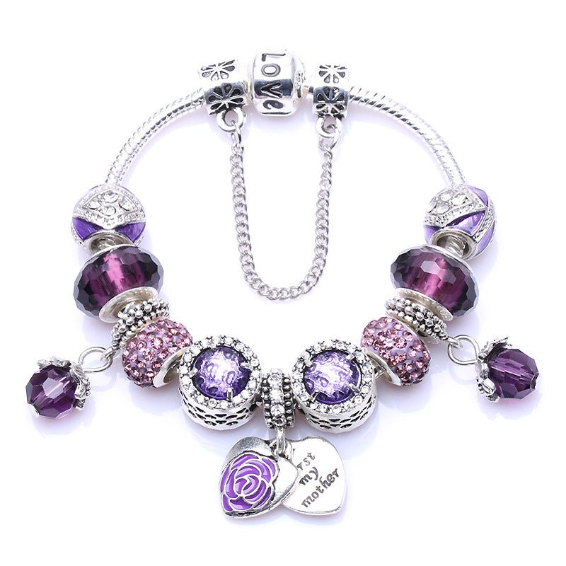 Dripping Oil Double Love Bracelet Mother's Day Gift Bracelet | Luxury Home Accessories | Heulog Glow
