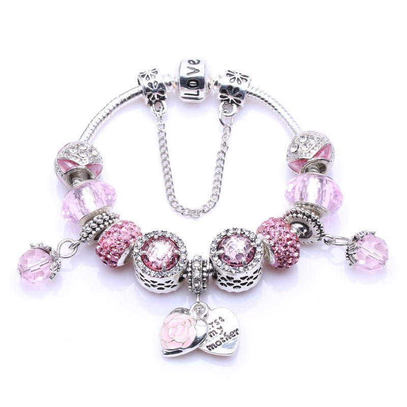 Dripping Oil Double Love Bracelet Mother's Day Gift Bracelet | Luxury Home Accessories | Heulog Glow