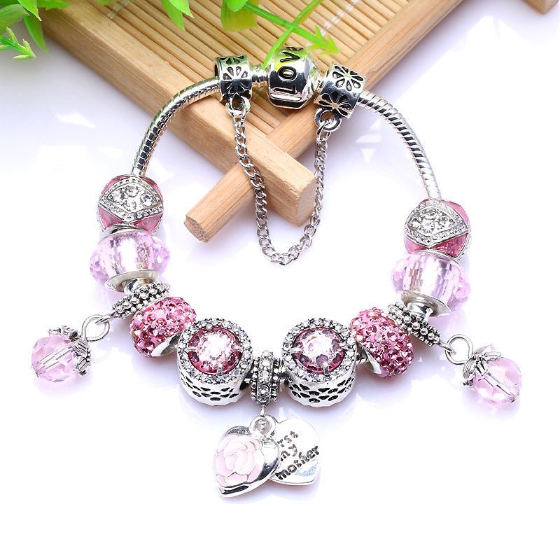 Dripping Oil Double Love Bracelet Mother's Day Gift Bracelet | Luxury Home Accessories | Heulog Glow