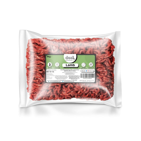 Drool Mince Freeflow Lamb 1kg | Luxury Home Accessories | Heulog Glow