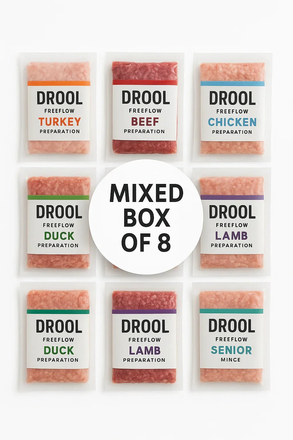 Drool Mince Freeflow Mixed 8 pack box | Luxury Home Accessories | Heulog Glow