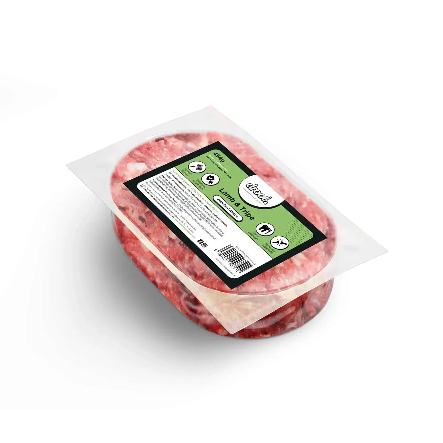 Drool Mince Standard Lamb & Lamb Tripe 21 BOX DEAL | Luxury Home Accessories | Heulog Glow
