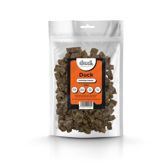 Drool Training Treats - Duck 150g | Luxury Home Accessories | Heulog Glow