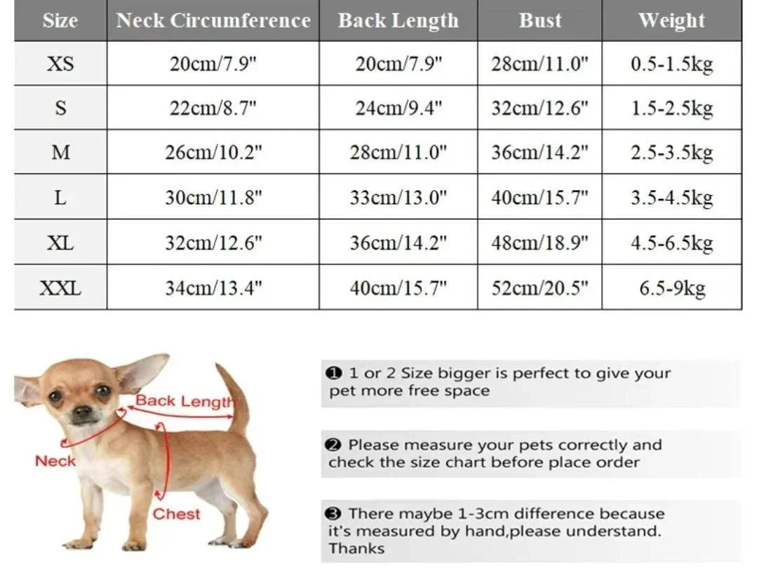 DSUK! Dog Body Warmer. | Luxury Home Accessories | Heulog Glow