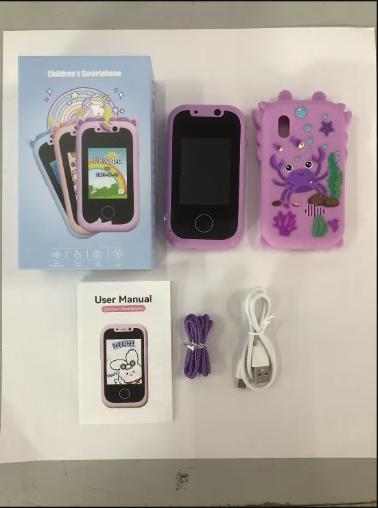 Dual Camera Touch Screen Children's Mobile Phone | Luxury Home Accessories | Heulog Glow
