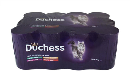 Duchess Cat Jelly Mixed 12x400g | Luxury Home Accessories | Heulog Glow