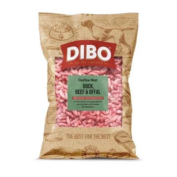 Duck, Beef & Offal Freeflow 1kg DIBO | Luxury Home Accessories | Heulog Glow