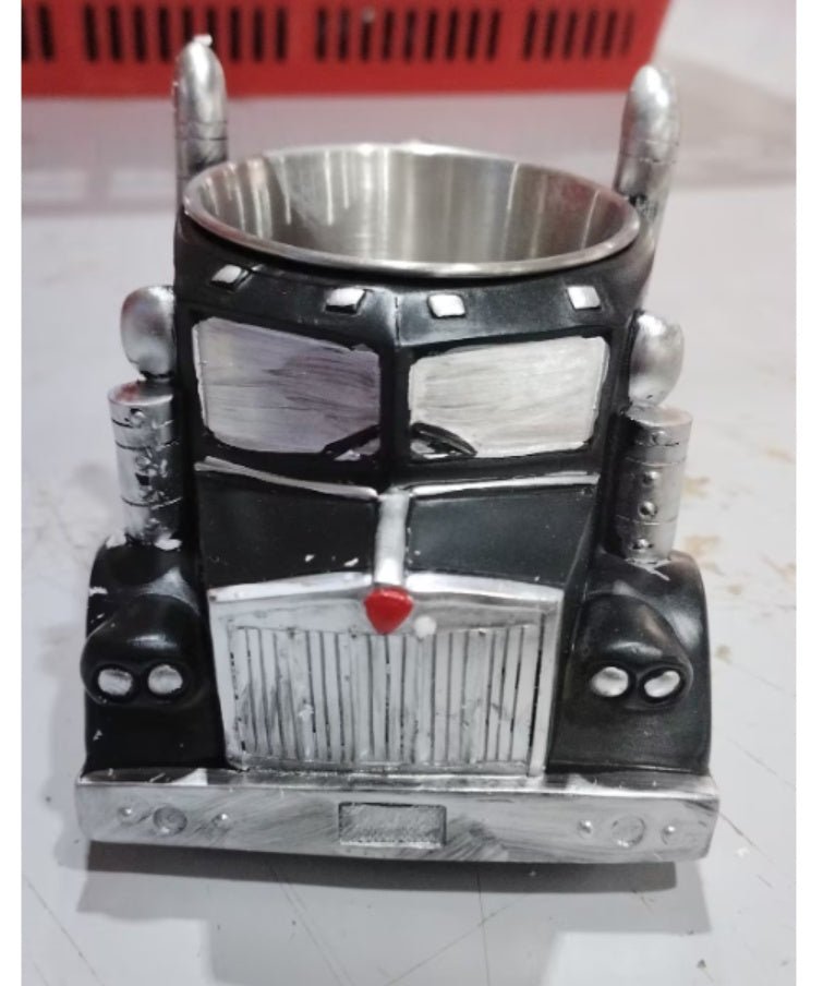 Durable Truck Coffee Mug Semi Truck Handcrafted Coffee Cup Semi-trailer Shaped Semi-Truck Coffee Mugs For Family | Luxury Home Accessories | Heulog Glow