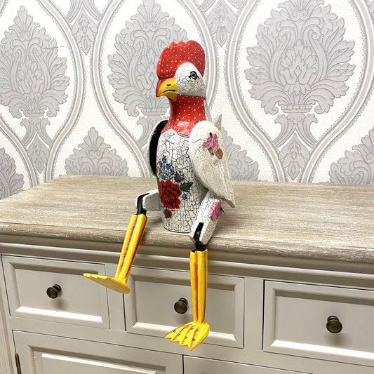 30CM ANTIQUED CRACKLE CHICKEN