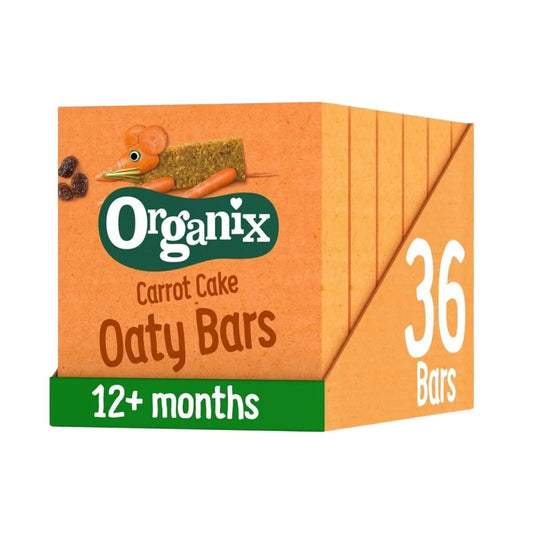 Organix Carrot Cake Organic Soft Oaty Bars 12+ months 138g (6x23g)
