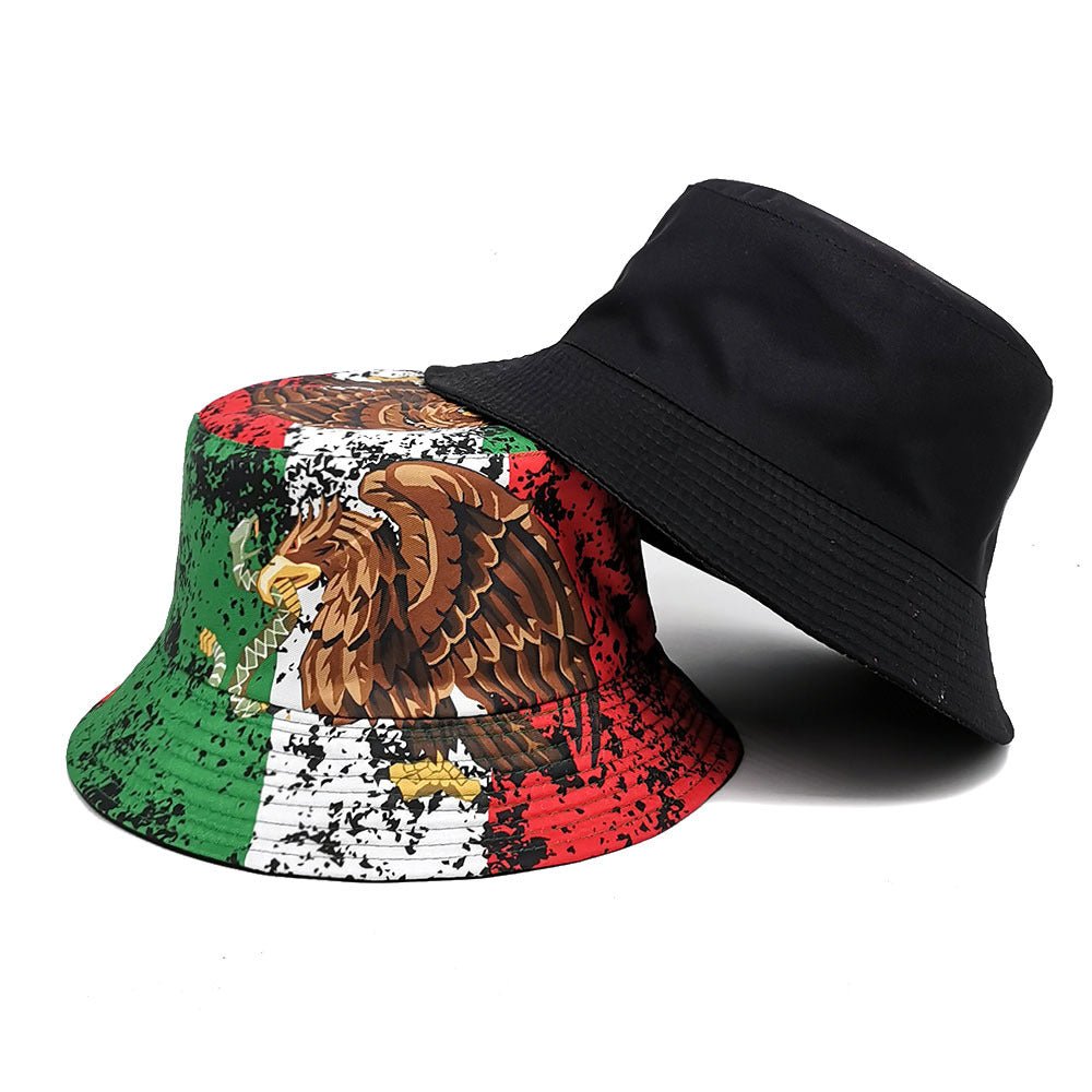 Eagle Pattern European And American Retro Nostalgic Fashion Bucket Hat | Luxury Home Accessories | Heulog Glow