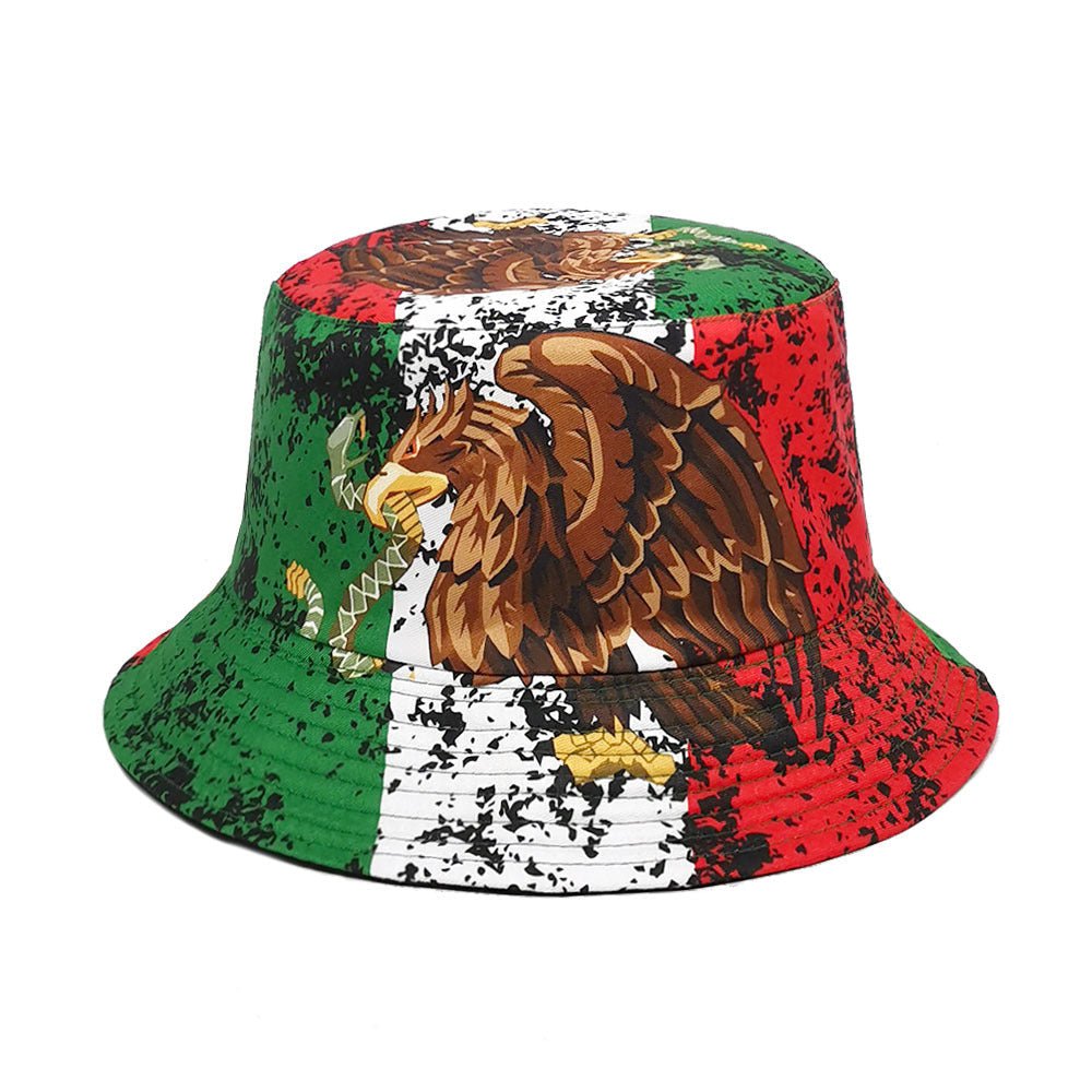 Eagle Pattern European And American Retro Nostalgic Fashion Bucket Hat | Luxury Home Accessories | Heulog Glow