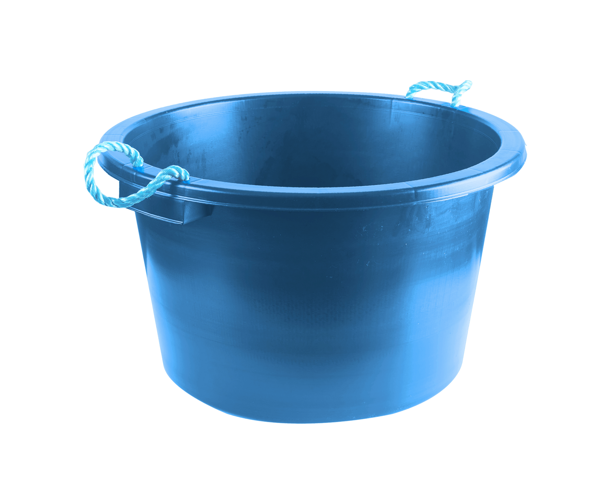 Earlswood Rope Handle Tub Blue 40L | Luxury Home Accessories | Heulog Glow