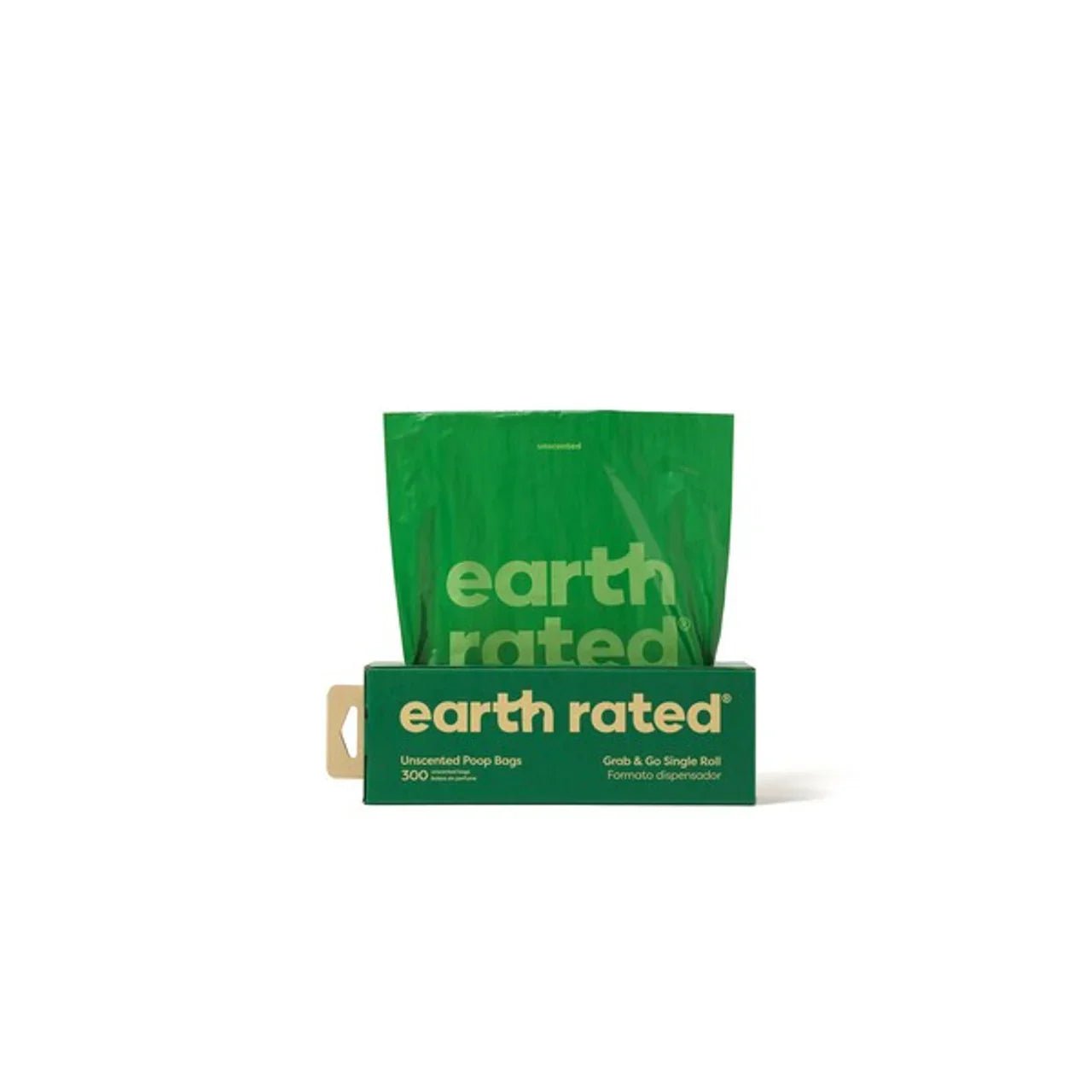 Earth Rated Poop Bags 300 Bags on a Large Single Roll Unscented | Luxury Home Accessories | Heulog Glow