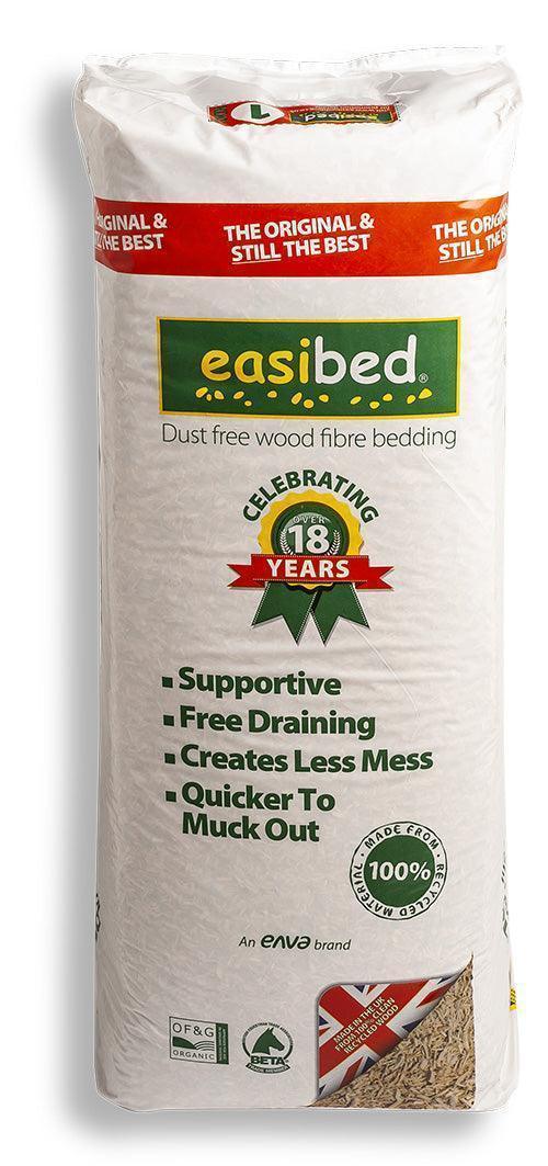 Easibed Shredded Wood Bedding 20kg (Pallet of 32) | Luxury Home Accessories | Heulog Glow