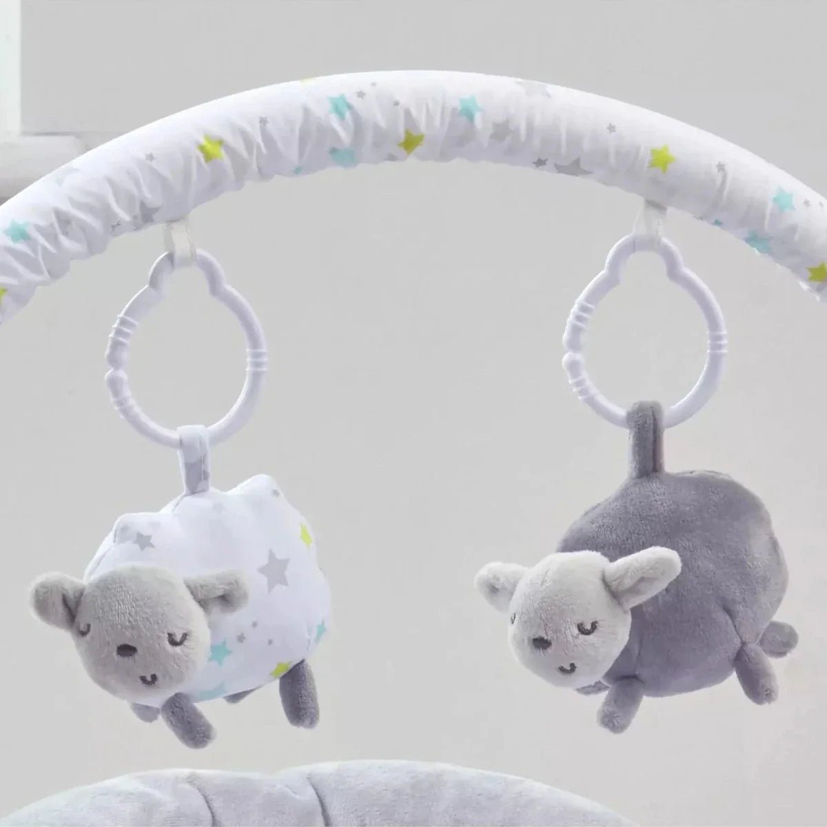 East Coast Counting Sheep Baby Bouncer - Grey | Luxury Home Accessories | Heulog Glow