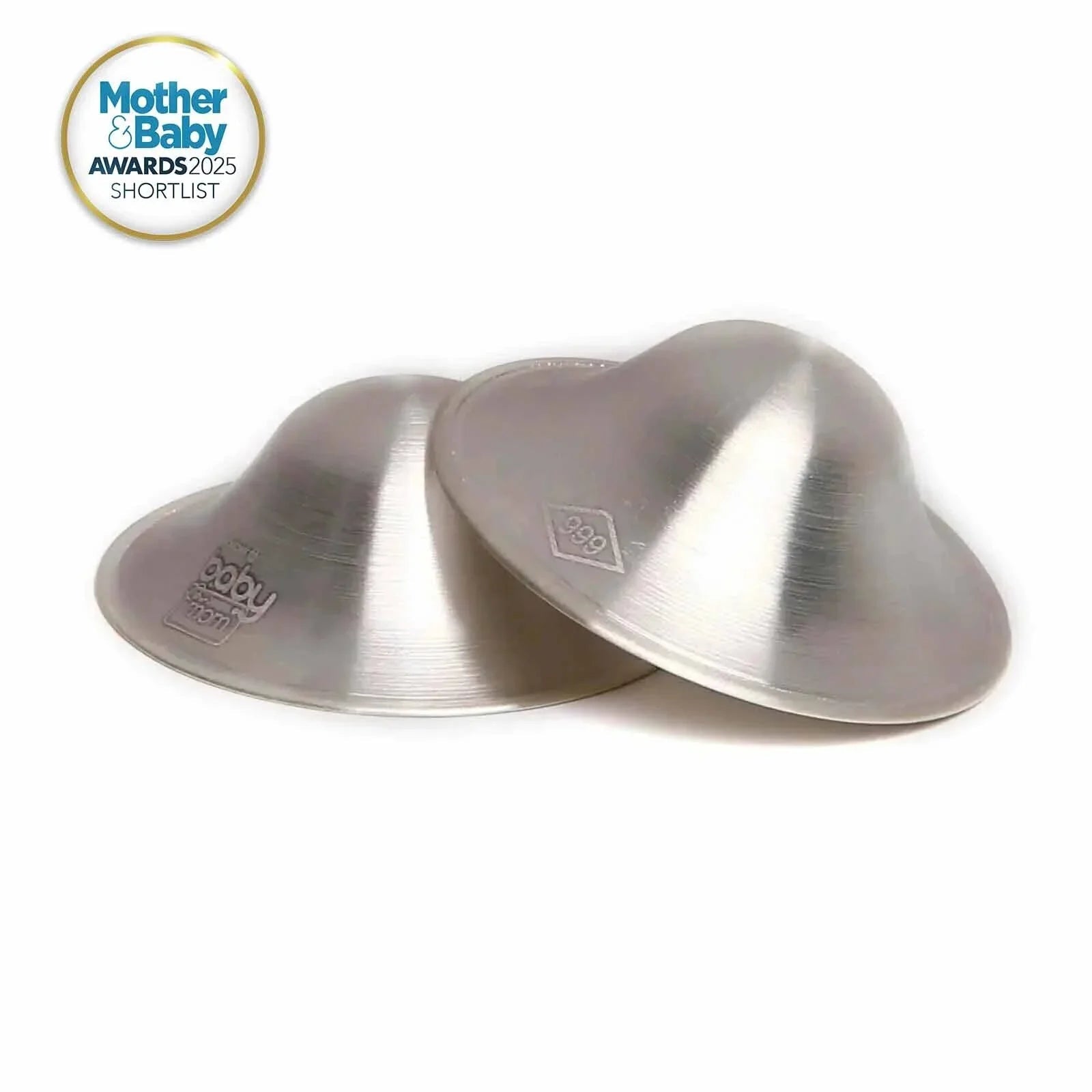 ebebek baby mom 2-Pack 999 Sterling Silver Nipple Shield Cover/Nipple Cups | Luxury Home Accessories | Heulog Glow