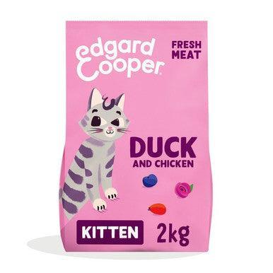 Edgard & Cooper Cat Kibble Duck/Chicken 2kg | Luxury Home Accessories | Heulog Glow