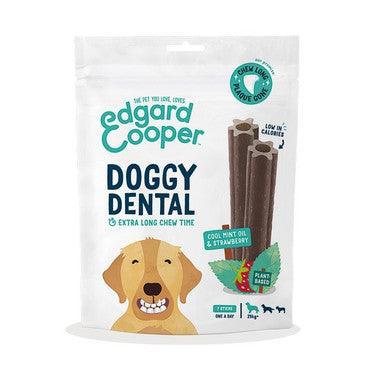 Edgard & Cooper Dental for Dogs Strawberry & Mint Large 7 sticks | Luxury Home Accessories | Heulog Glow