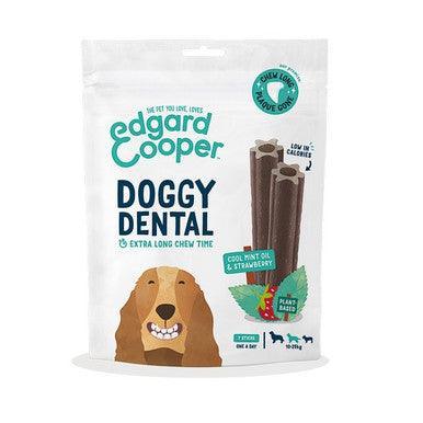 Edgard & Cooper Dental for Dogs Strawberry & Mint Medium 7 sticks | Luxury Home Accessories | Heulog Glow