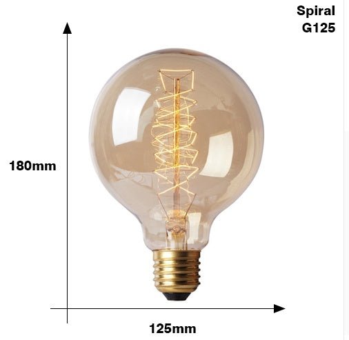 Edison Bulb E27 220V 40W ST64 A19 T45 G80 G95 G125 Incandescent filament bulb lighting Retro Edison Light Bulb | Luxury Home Accessories | Heulog Glow