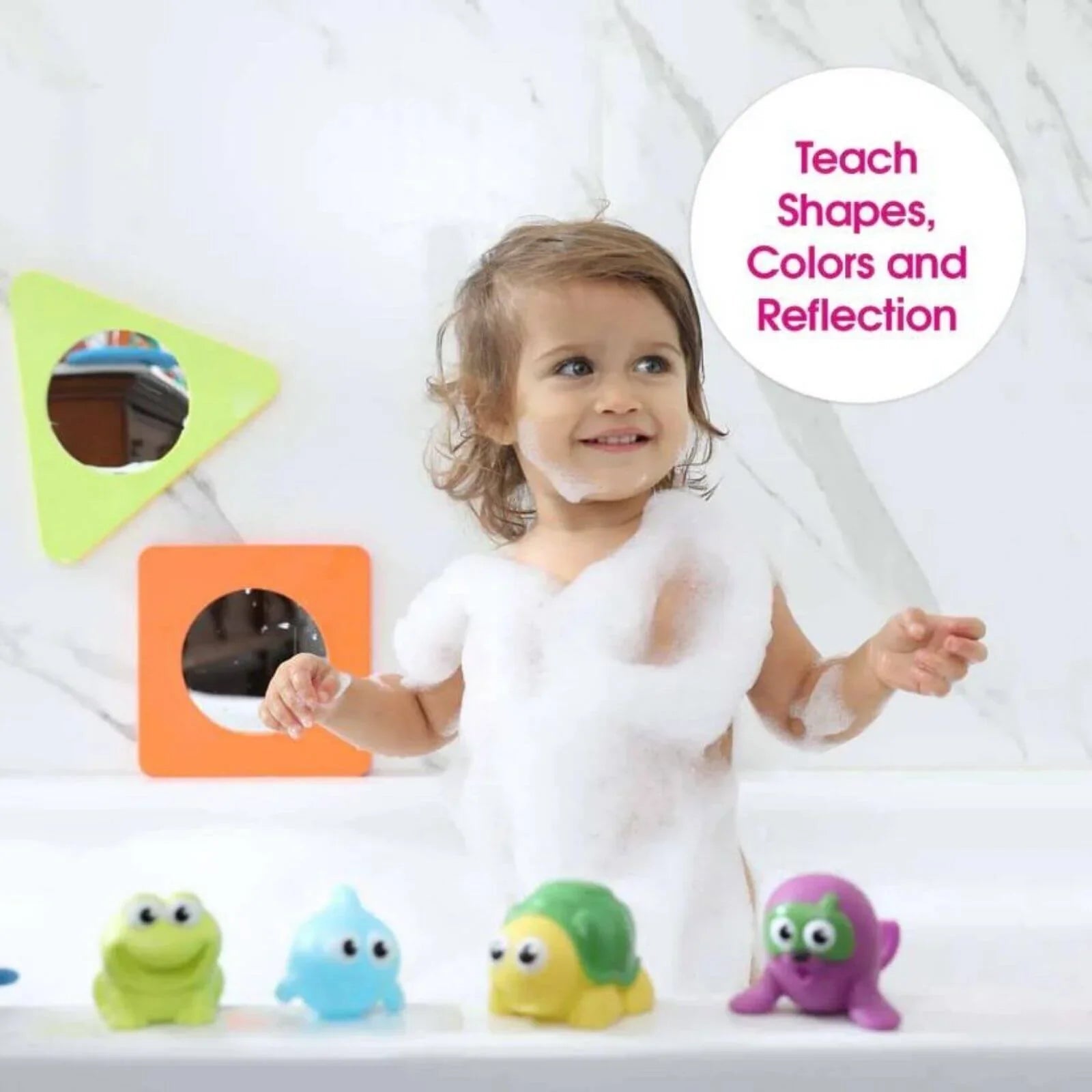 Edushape Magic Mirror Shapes | Luxury Home Accessories | Heulog Glow