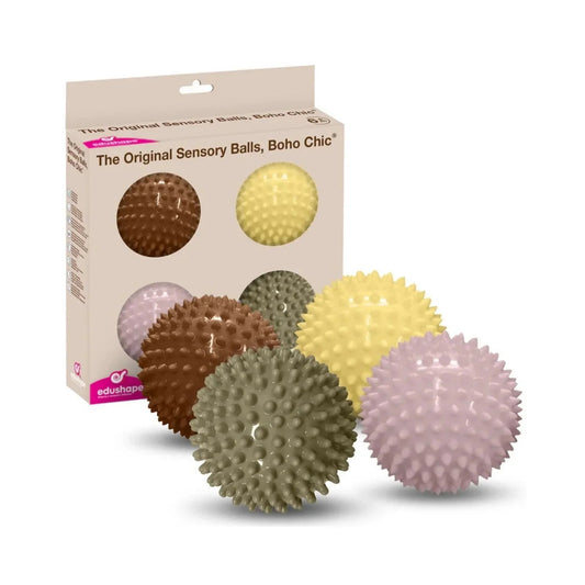 Edushape Sensory Ball Boho Chic 10cm 4 pcs | Luxury Home Accessories | Heulog Glow