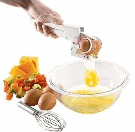 Egg Shell Cracker Handheld Plastic Egg Breaker Egg Opener Creative Egg Separator Tool Kitchen Gadgets | Luxury Home Accessories | Heulog Glow