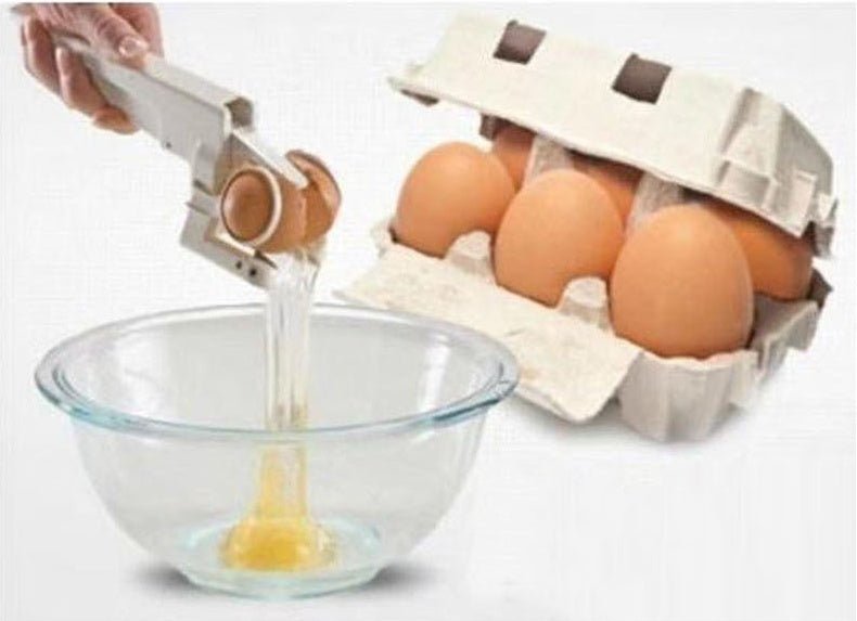 Egg Shell Cracker Handheld Plastic Egg Breaker Egg Opener Creative Egg Separator Tool Kitchen Gadgets | Luxury Home Accessories | Heulog Glow