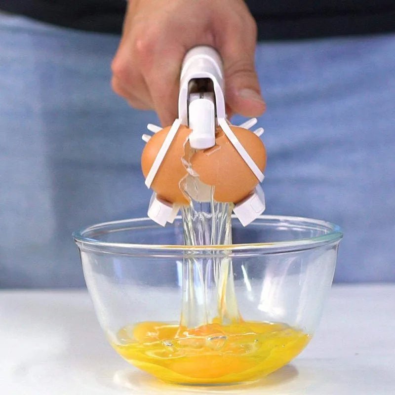 Egg Shell Cracker Handheld Plastic Egg Breaker Egg Opener Creative Egg Separator Tool Kitchen Gadgets | Luxury Home Accessories | Heulog Glow