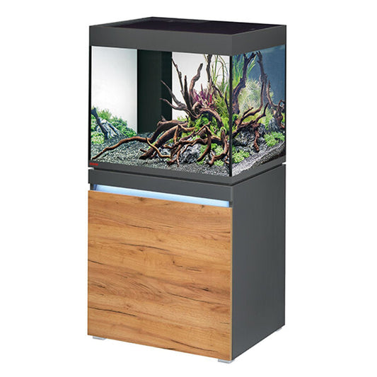 Eheim Incpiria 230 Graphite/Rustic Oak Aq. Set | Luxury Home Accessories | Heulog Glow