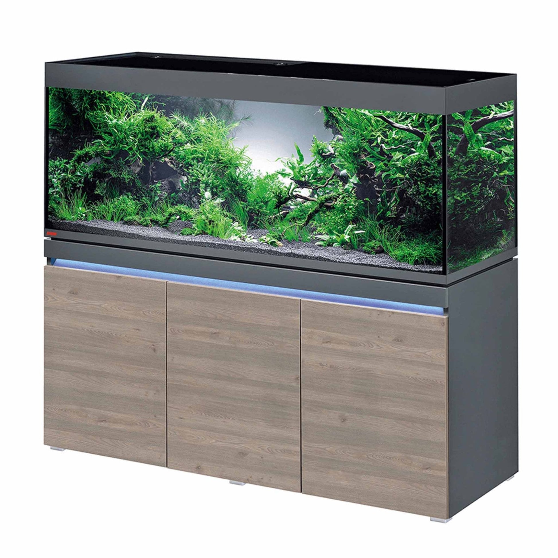 Eheim Incpiria 530 Graphite/Rustic Oak Aq. Set | Luxury Home Accessories | Heulog Glow
