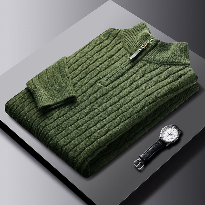 Eight Loose Men's Casual Sweater Coat | Luxury Home Accessories | Heulog Glow