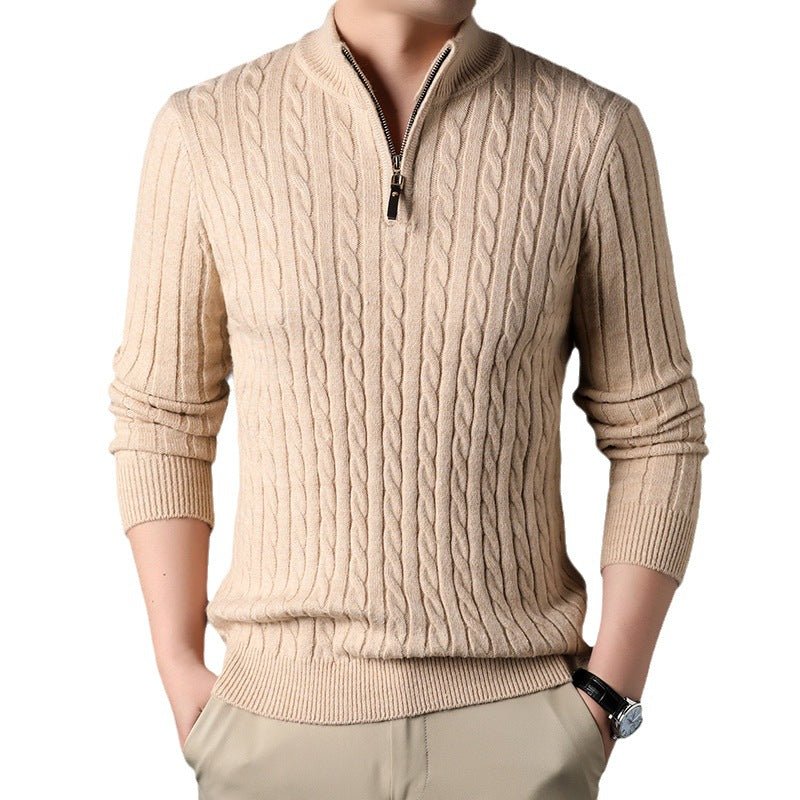 Eight Loose Men's Casual Sweater Coat | Luxury Home Accessories | Heulog Glow