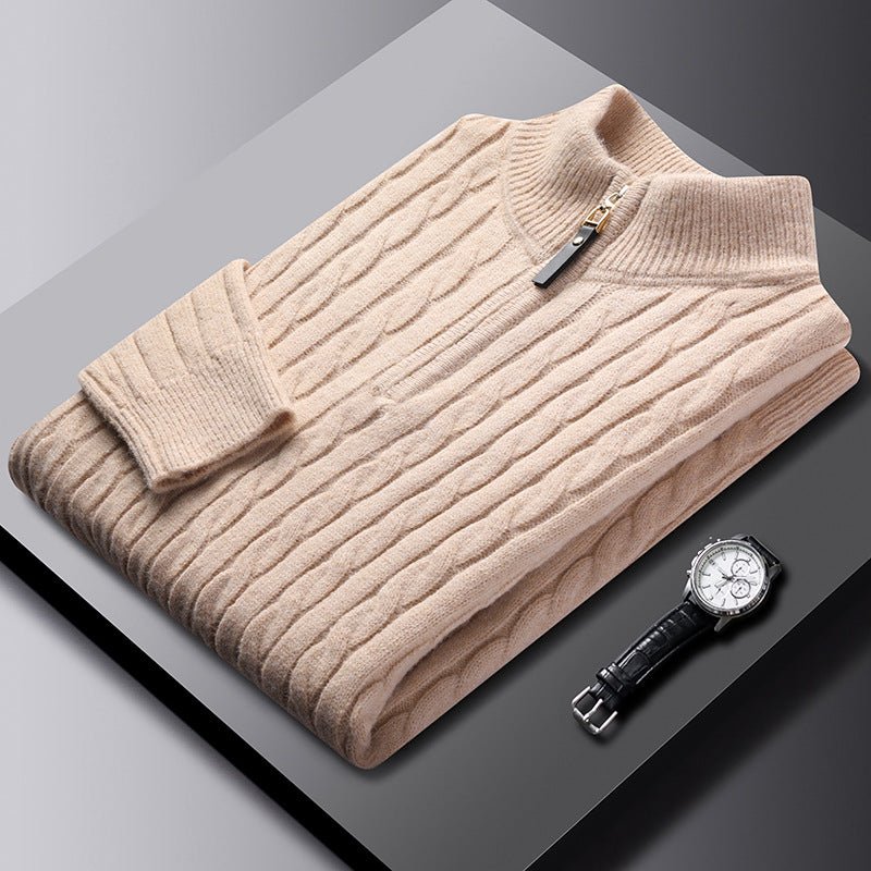 Eight Loose Men's Casual Sweater Coat | Luxury Home Accessories | Heulog Glow