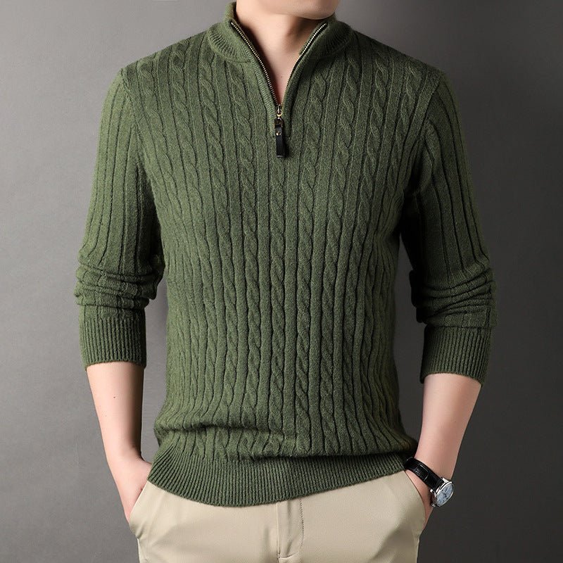 Eight Loose Men's Casual Sweater Coat | Luxury Home Accessories | Heulog Glow