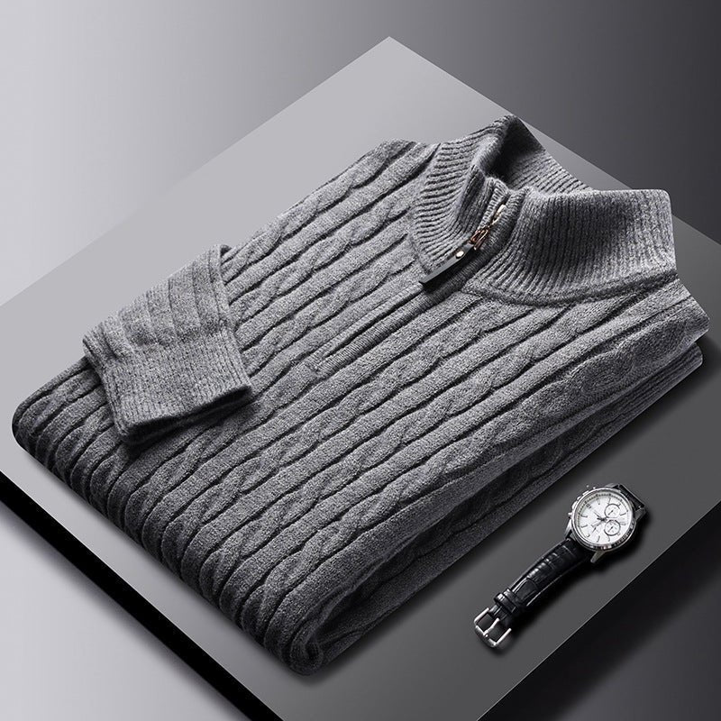 Eight Loose Men's Casual Sweater Coat | Luxury Home Accessories | Heulog Glow