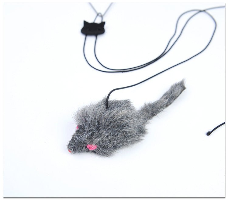 Elastic Cord Adjustable Buckle Funny Cat Triangle Hook Hanging Door Toy | Luxury Home Accessories | Heulog Glow