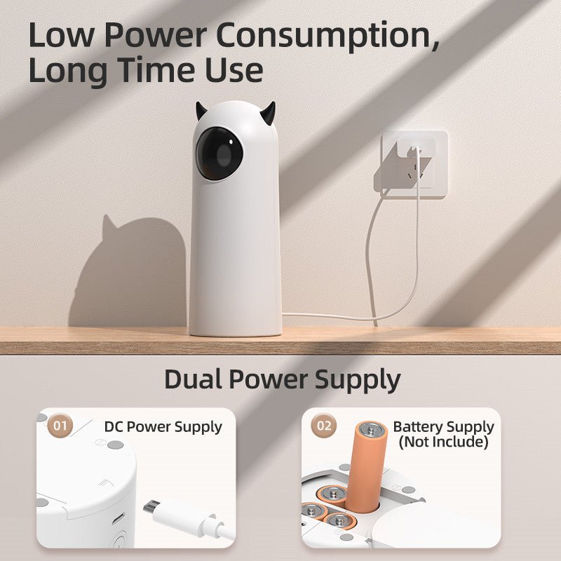 Electric Automatic Infrared Cat Teaser Toys | Luxury Home Accessories | Heulog Glow