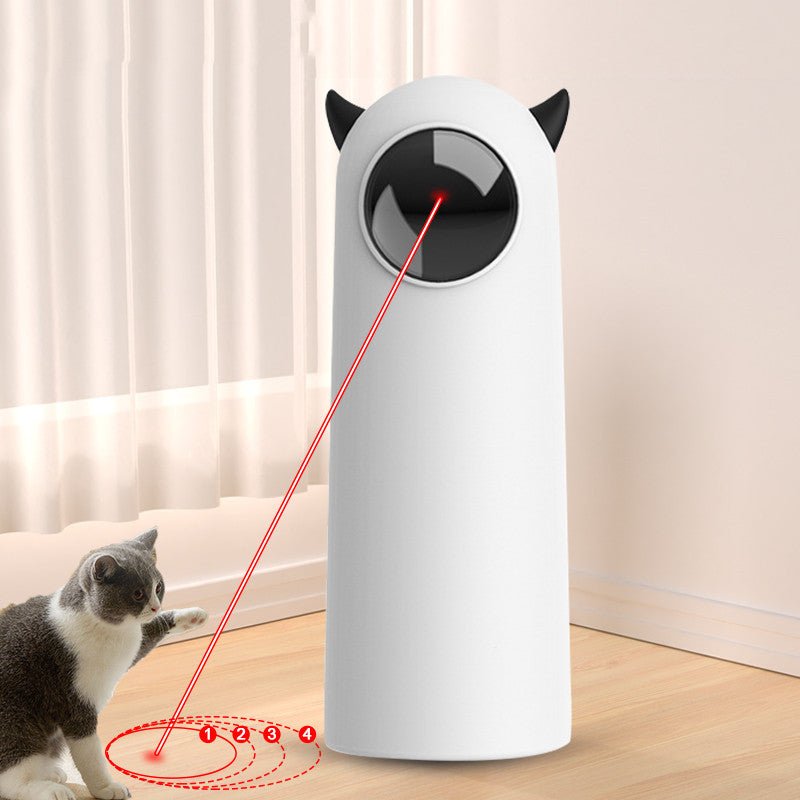 Electric Automatic Infrared Cat Teaser Toys | Luxury Home Accessories | Heulog Glow