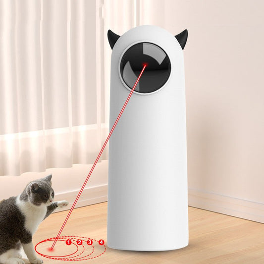 Electric Automatic Infrared Cat Teaser Toys | Luxury Home Accessories | Heulog Glow